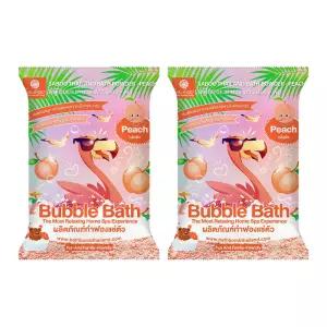 사부 타일랜드 배쓰파우더 복숭아 2개