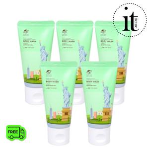 휴대용 바디워시 50ml 5개 미니 바디클렌저 여행용