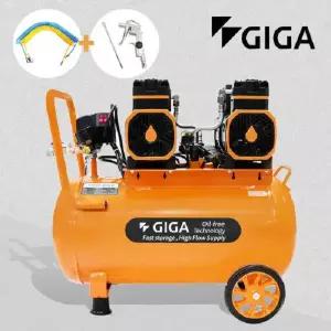 기가 3세대 에어 콤프레샤 저소음 오일리스 휴대용 무오일 콤프레셔 1800W 2-900X2DF40