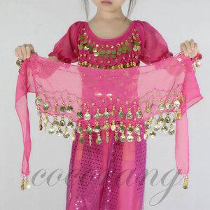 아동밸리코인힙스카프 어린이밸리복 댄스복