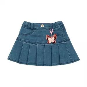 갤러리아 프렌치캣 데님주름스커트 Q31DAS110