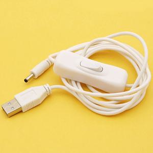 DC3.5 1.3 USB연결 전원선 1.5M 똑딱이버튼 ONOFF 케이블