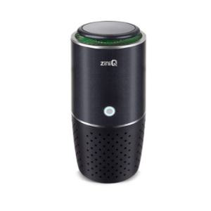 지니큐 공기청정 3단계 원통필터 360도 전방향 차량용 공기청정기_블랙