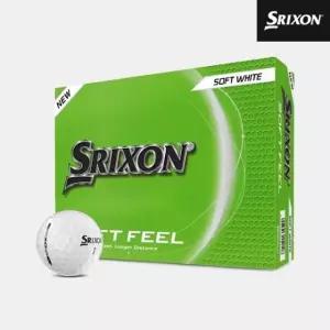 2025 스릭슨 소프트 필 14 골프볼 남여공용  화이트  2피스 12알