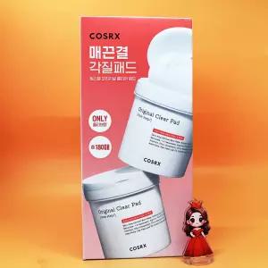 1+1 코스알엑스 원스텝 오리지널 클리어 패드 90매 + 90매 도매수출가능