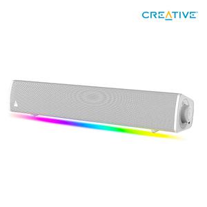 크리에이티브 사운드 블라스터 GS3 화이트색상 RGB 사운드바