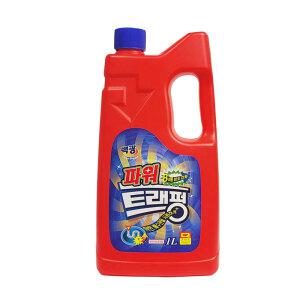 백광 파워 트래펑 1L / 배수구 변기 싱크대 하수구 막혔을때 세정제 뚫는 액체 뚫어뻥