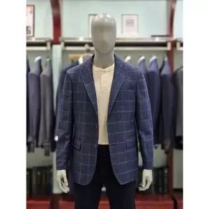 [NS홈쇼핑]킨록 S/S 울혼방 체크 자켓 블루 (TJJ24)[35147360]