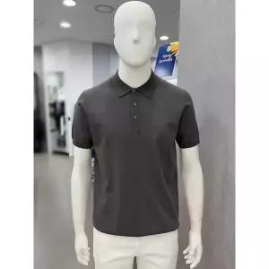 [트루젠]남자 여름 인견 나일론 혼방 탄탄한 조직감 반팔 폴로 카라넥 니트 스웨터 티셔츠 5컬러_JK