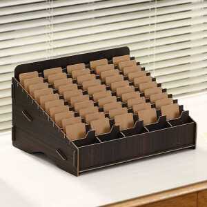 카드보관함 명함 호텔 신분증 카드키 꽂이 카페 모텔 수납 정리함