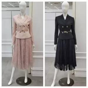 [미니멈]투피스 스타일 샤원피스 (MXAAWO1330BK2)_IC