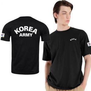 ROKA 군인 반팔티 여름 쿨링 커플 단체 육군 해군 공군 해병대 SS-5L