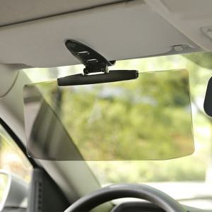 [1개+1개] 차량용 썬바이저 UV차단 각도조절 눈부심방지 대쉬보드 브라인드 조수석 썬가드 햇빛가리개 
