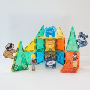 벨베이비 유아 자석 타일 블럭 블록 장난감 사파리 BNS