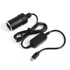 C to 시거잭 변환케이블 1.2M 시가잭 전원 차량용품 (WFHS1QD)