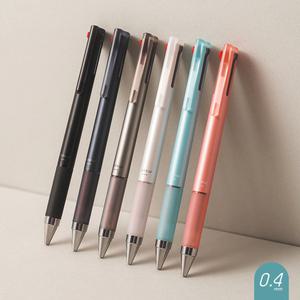 쥬스업 3색펜 젤잉크 중성 펜 0.4mm 부드러운 필기감 슬림바디 PILOT
