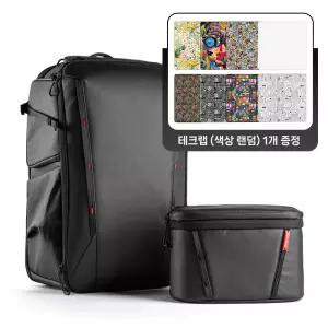 피지테크 원모2 카메라 백팩 35L+테크랩 스페이스 블랙 P-CB-112