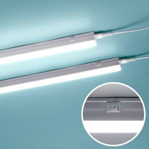 LED 스위치형 T5 5w 10w 15w 20w 스위치 일체형 간접등 책상 선반 싱크대 상부장 조명