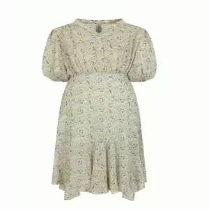 [더아이잗]더아이잗 백밴딩  플로럴  쉬폰  원피스_K IM6P0OP51