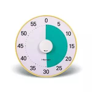 [아이스크림몰]클래스 타이머 교실 칠판 저소음 자석 시계 집중 공부 타임 스탑 워치