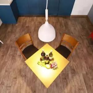 비츠온 팬던트 17844-1 1등 화이트 WFFRGMX