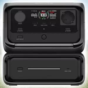 에코플로우 리버3 맥스 (리버3 플러스+EB300) 캠핑용 파워뱅크 572Wh 배터리 차박 캠핑