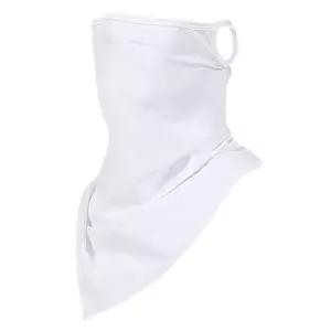 윈드 롱 귀걸이형 쿨 멀티스카프 넥워머 화이트 메쉬 (WFHJKG6)