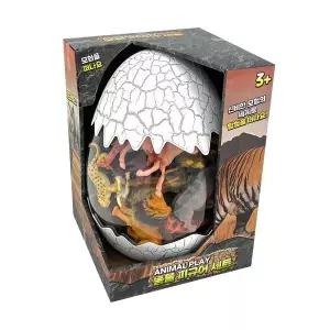 [보리보리/키드존]애니멀플레이 공룡알 피규어 세트 (동물)