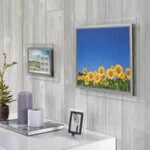 국내생산 개별박스포장 크리스탈형 유리액자 8x10인치 사진액자