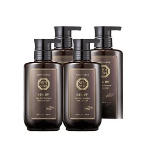 댕기머리 오리지널 뉴골드 샴푸 500ml 4개 두피관리