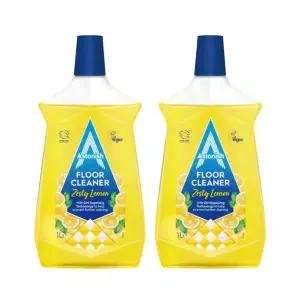아스토니쉬 먼지제거 광택제 바닥 클리너 제스티 레몬 1L 2개