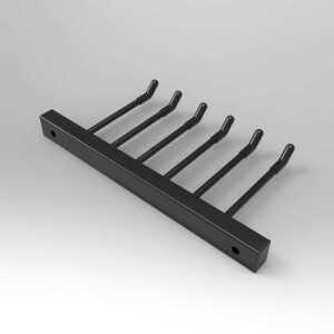 야구 배트 랙 디스플레이 거치대 벽걸이 철제 장비 행거