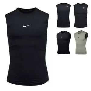 나이키 드라이핏 운동복 민소매 티셔츠 머슬핏 FB7915-010