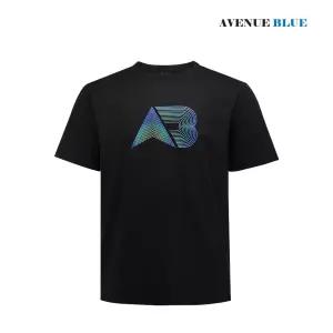 [에비뉴블루]국내생산 친환경 기능성 라운드 AB반팔티셔츠