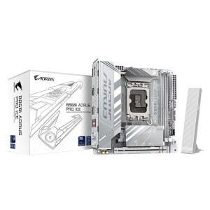 기가바이트 B860I AORUS 프로 ICE 인텔 코어 울트라 시리즈 2 LGA 1851 마더보드, 미니 ITX, DDR5, 2X M 2,