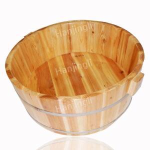 나무 욕조 목욕통 소형 가정용 이동식 노인 목욕탕