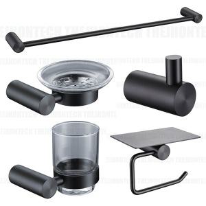 필로토 [더죤테크] 폴리아60 매트그레이 욕실악세사리 5종 세트