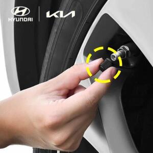 현대 기아 순정 타이어 마개 구찌 공기주입구뚜껑 에어캡 TPMS 밸브캡