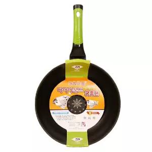 (28cm) 다이아몬드 궁중팬/업소용/볶음/후라이팬/경질/깊은/멀티팬/캠핑용/실속형/손잡이/볶음밥용/만능형
