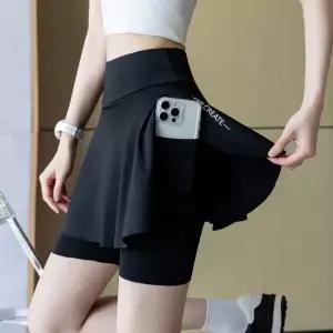 누리안 페이크 투피스 포켓 스커트 팬츠