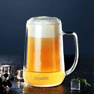 450ml 로하티프러즌 유리컵 이중 유리 맥주잔 아이스 (WFGH36G)