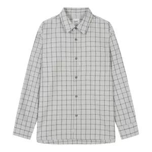 [지이크] 빅포켓 체크 셔츠 그레이 (PHBAH5019)