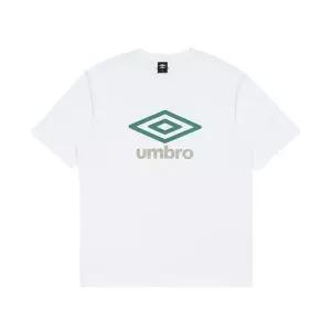 엄브로 에센셜 빅로고 반팔 티셔츠 UQ123CRS18WHT