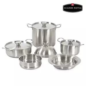 [NS홈쇼핑]스칸디노티아 클래식 IH 스테인레스 냄비[35210788]