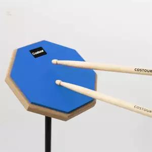 연습용 드럼패드 풀세트 블루 드럼연습패드