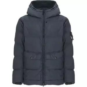 (당일) 25FW 스톤 아일랜드 크링클 랩스 NY 리사이클 나일론 네이비 패딩 자켓 K2S1 54100011 S0A23 V0020