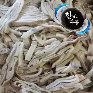 한바다몰 인도양 오징어채 4kg 오징어 볶음 무침 튀김