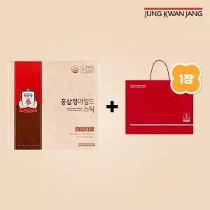 [빠른배송]  홍삼정 마일드스틱 (10ml x 30포) 1박스 + 쇼핑백 1장