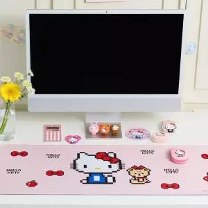 산리오캐릭터즈 픽셀 데스크 마우스 장패드