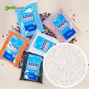 지니비즈 싱글컬러 리필팩 5000비즈_화이트